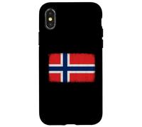 Drapeau de la Norvège pour hommes, femmes, enfants Coque pour iPhone X/XS