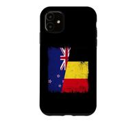 Drapeau de la Nouvelle-Zélande Belgique | Kiwi Belgian Roots Coque pour iPhone 11