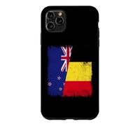 Drapeau de la Nouvelle-Zélande Belgique | Kiwi Belgian Roots Coque pour iPhone 11 Pro Max