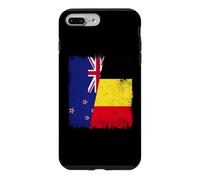 Drapeau de la Nouvelle-Zélande Belgique | Kiwi Belgian Roots Coque pour iPhone 7 Plus/8 Plus