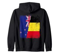 Drapeau de la Nouvelle-Zélande Belgique | Kiwi Belgian Roots Sweat à Capuche