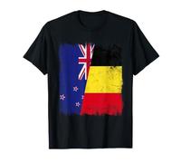 Drapeau de la Nouvelle-Zélande Belgique | Kiwi Belgian Roots T-Shirt