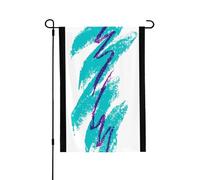 Drapeau de la paix des années 90 avec impression 3D verticale double face pour décoration de la maison, jardin, terrasse, cour, pelouse, drapeau 71 x 101,6 cm