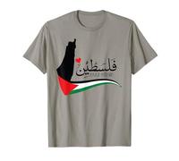 Drapeau de la Palestine Palestine Carte Palestine Palestine Homme de Jérusalem T-Shirt