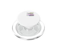 Drapeau de la Police des Premiers intervenants, Pompiers, infirmières et Militaires PopSockets PopGrip pour MagSafe