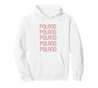 Drapeau de la Pologne Pologne Vêtements Souvenirs Varsovie Hommes Femmes Enfants Sweat à Capuche