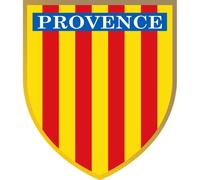 Drapeau De La Provence - 10x8.5cm - Sticker/Autocollant