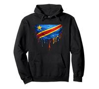 Drapeau de la RD Congo Sweat à Capuche