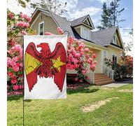 Drapeau de la région du Tigré, double face, 28 x 40 pouces, décoration extérieure pour jardin