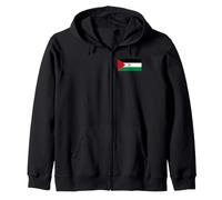 Drapeau de la République Arabe sahraouie démocratique Sweat à Capuche