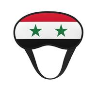 Drapeau de la République arabe syrienne - Masque lavable pour les yeux - Pour les voyages, le camping, le repos nocturne - Pour adultes