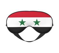 Drapeau de la République arabe syrienne pour dormir, design mis à jour, blocage de la lumière, aveuglage des yeux de nuit, hommes et femmes, cadeaux de voyage