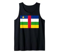 Drapeau de la République Centrafricaine Bangui Débardeur