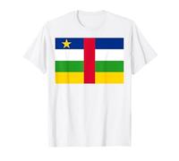 Drapeau de la République Centrafricaine Bangui T-Shirt