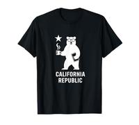 Drapeau de la République de Californie Tech Entrepreneur Innovateur Ours T-Shirt
