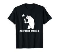 Drapeau de la République de Californie Tech Startup Entrepreneur Ours Fun T-Shirt