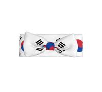 Drapeau de la République de Corée imprimé sur toute la surface du bandeau pour bébé s'accorde avec toutes les tenues pour bébés, tout-petits et enfants