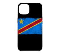 Drapeau de la République démocratique du Congo Zaire Kinshasa Coque pour iPhone 13