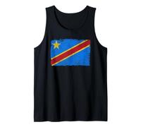Drapeau de la République démocratique du Congo Zaire Kinshasa Débardeur