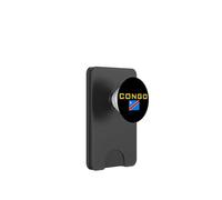 Drapeau de la République démocratique du Congo Zaire Kinshasa PopSockets PopWallet pour MagSafe