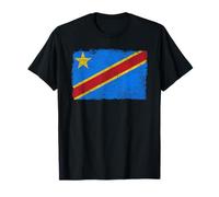 Drapeau de la République démocratique du Congo Zaire Kinshasa T-Shirt
