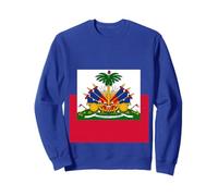 Drapeau de la République d'Haïti Fête du Travail Haïtien Carnaval Sweatshirt