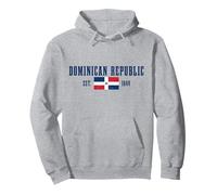Drapeau de la République Dominicaine Est 1844 Sweat à Capuche