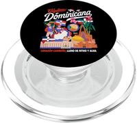 Drapeau de la République Dominicaine Idée de Costume pour Femme PopSockets PopGrip pour MagSafe