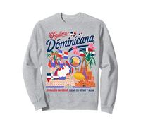 Drapeau de la République Dominicaine Idée de Costume pour Femme Sweatshirt