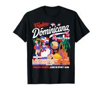 Drapeau de la République Dominicaine Idée de Costume pour Femme T-Shirt