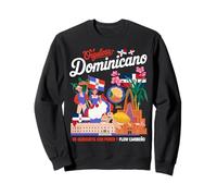 Drapeau de la République Dominicaine Idée de Costume pour Homme Dominicano Sweatshirt