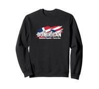 Drapeau de la République Dominicaine Porto Rico Pride Heritage Fans Sweatshirt