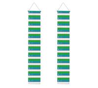 Drapeau de la République d'Ouzbékistan - Bannière de porche imprimée - Bannière extérieure, décorations de Thanksgiving, pour toutes les célébrations