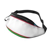 Drapeau de la République d'Ouzbékistan Imprimé Pack Léger Réglable Unisexe Sac banane Voyage Running Sac Ceinture Sacs