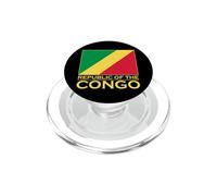 Drapeau de la République du Congo Afrique Centrale Brazzaville PopSockets PopGrip pour MagSafe