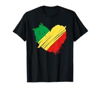 Drapeau de la République du Congo I love Congo in my DNA T-Shirt