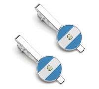 Drapeau De La République Du Guatemala Accessoires Pour Hommes Pince À Cravate Classique Cadeau Pour Hommes Barre De Cravate À Pinces Affaires