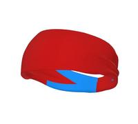 Drapeau de la République socialiste fédérative soviétique de Russie Bandeaux Hommes Femmes Antidérapant Évacuant la Transpiration Sport Bandeau pour Gym Basket-ball Yoga Bandeaux