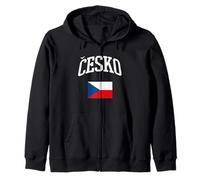 Drapeau de la République tchèque/Cesko Sweat à Capuche