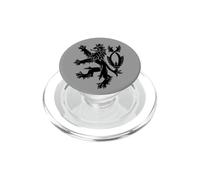 Drapeau de la République tchèque de Bohémie à Double Queue Lion PopSockets PopGrip pour MagSafe