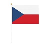 Drapeau de la République tchèque imprimé, compact et léger, adapté pour les défilés, les événements et le soutien des fans