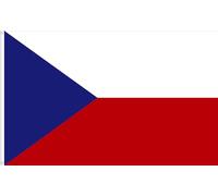 Drapeau de la République tchèque. Qualité Satin Premium. Grande taille : 150 x 90 cm.