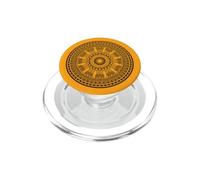 Drapeau de la Roue du DHARMACHAKRA Bouddha thaïlandais PopSockets PopGrip pour MagSafe