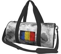 Drapeau de la Roumanie Bagage de Voyage Sac de Sport Sac de Sport Pliable à roulettes, marbré