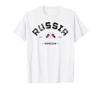 Drapeau de la Russie Cadeau Russie Vacances Souvenir Russe T-Shirt