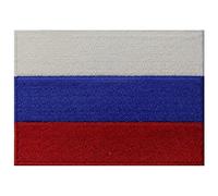 Drapeau de la Russie Fédération Russe Emblème national Brodé à Repasser ou à Coudre Patch