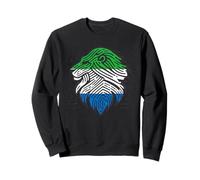 Drapeau de la Sierra Leone - Motif Lion Fier Sweatshirt