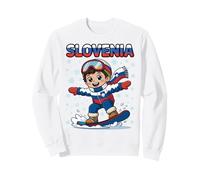 Drapeau de la Slovénie pour Enfants et garçons Sweatshirt