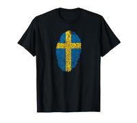 Drapeau de la Suède Patriotique Pride Heritage Cadeau T-Shirt