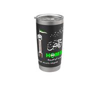 Drapeau de la Syrie, Homs City Gobelet isotherme en acier inoxydable double paroi